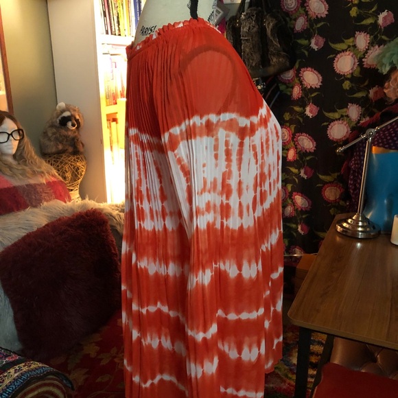 BNWOT  Women’s Nygard Tie Die Pleated Tunic - Picture 6 of 12